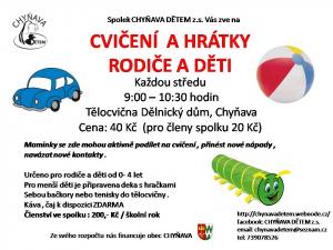 Cvičení pro rodiče s dětmi 1